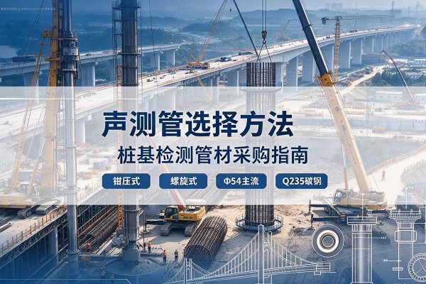 东西湖声测管选型标准