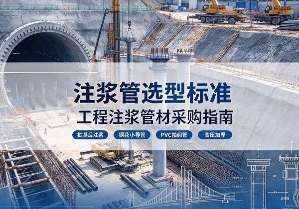 东西湖注浆管选型标准